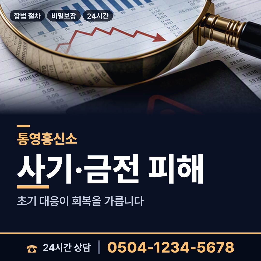 통영 봉평동 탐정사무소 상담 안내